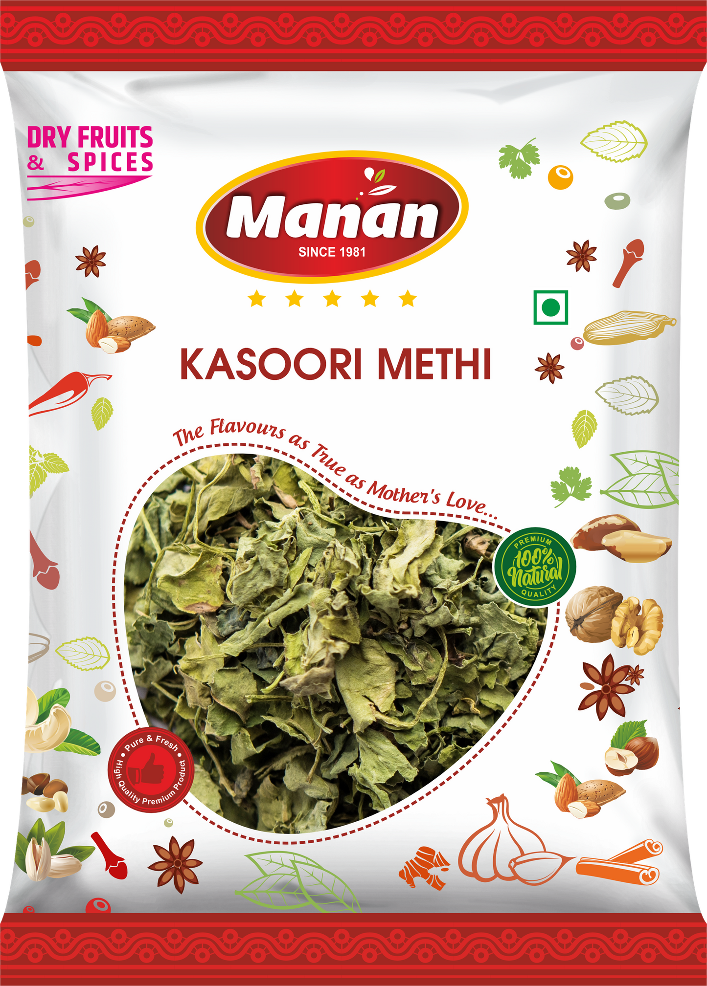 Kasoori Methi Manan Foods 12