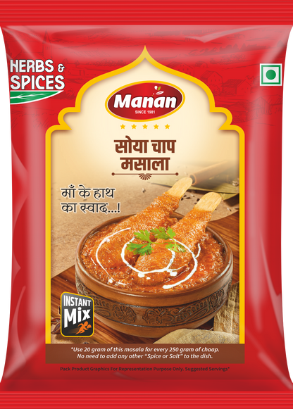 Soya Chap Masala (40g of each) Manan Foods 25