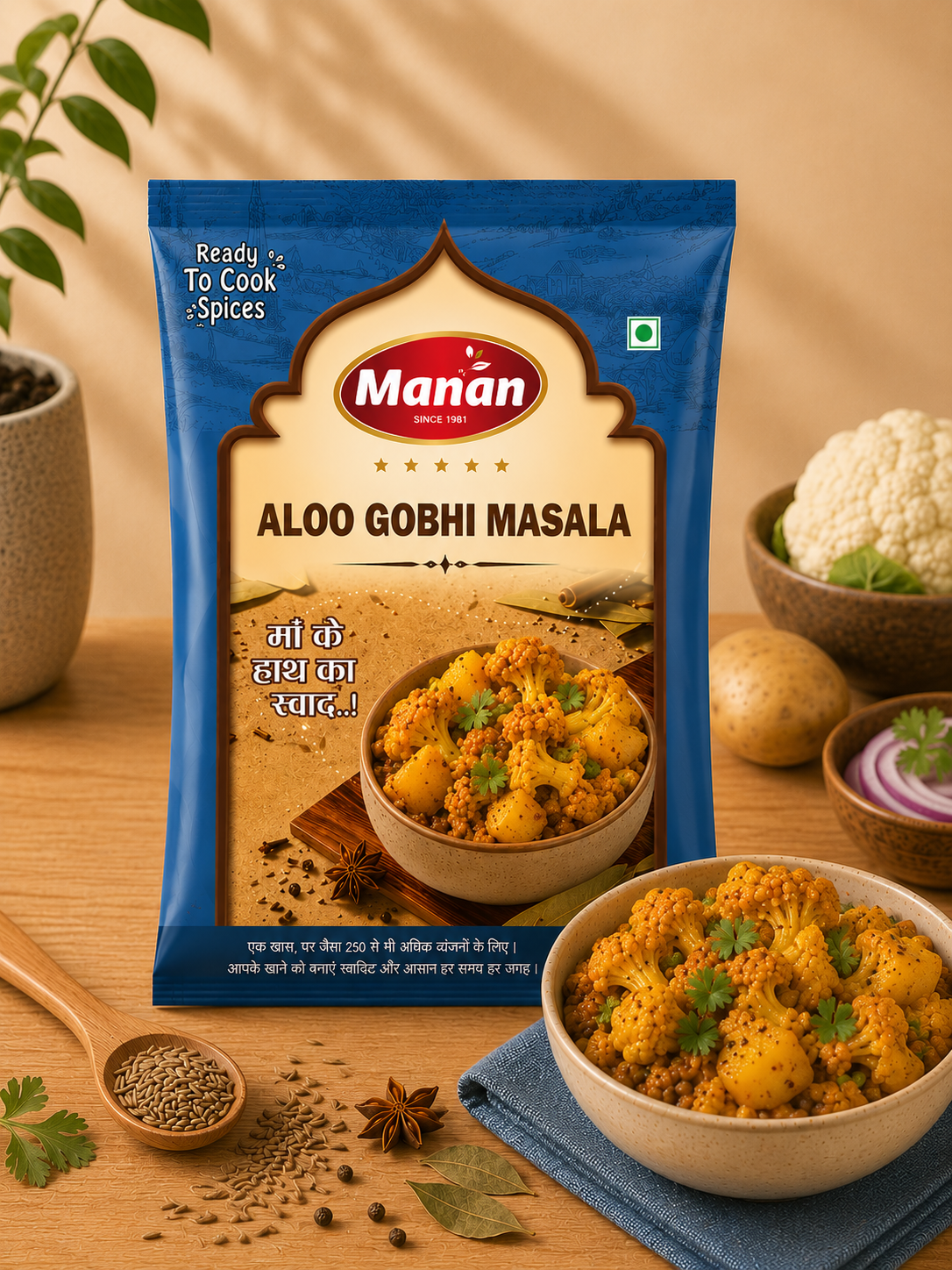 Aloo Gobhi Masala (30g of each)