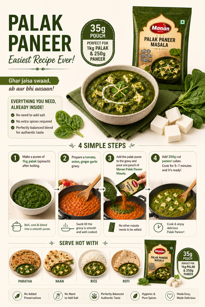 Palak Paneer Masala