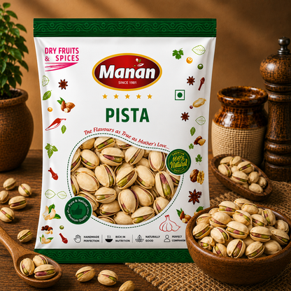 Roasted Pista by Manan (Pistachio) 250g