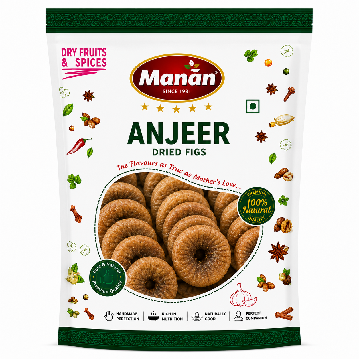 Anjeer by Manan (Dried Figs)