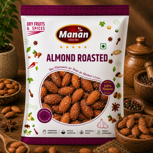 Roasted Badam Giri by Manan (Roasted Almonds) 250g