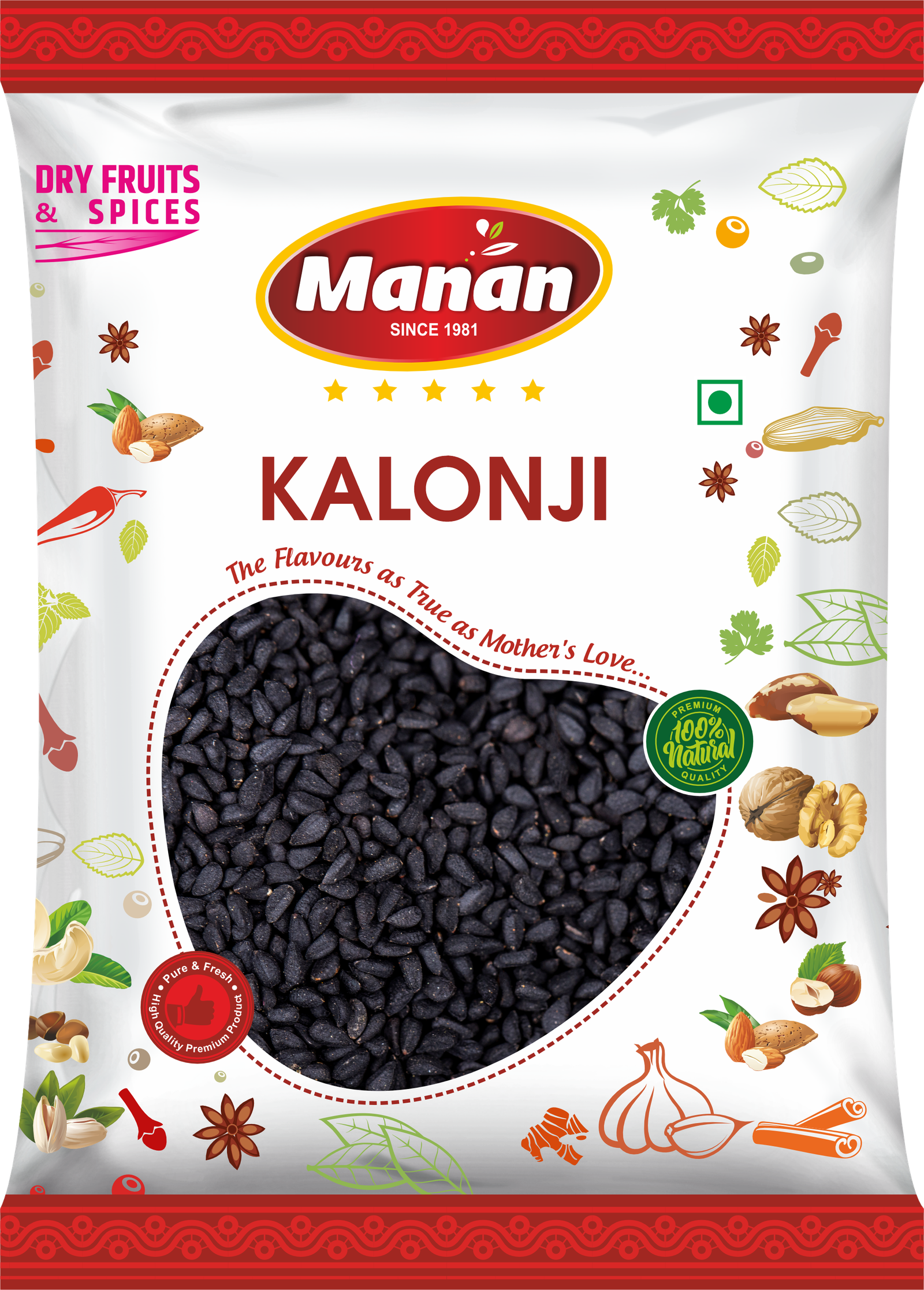 Kalonji Manan Foods Kalonji