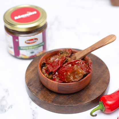 Stuffed Red Chilly Pickle | Bharwa Lal Mirch Achar Manan Foods MG_9644copy2