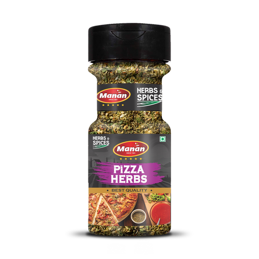 Pizza Seasoning 60g (PACK OF 3) Manan Foods PIZZA-HERB