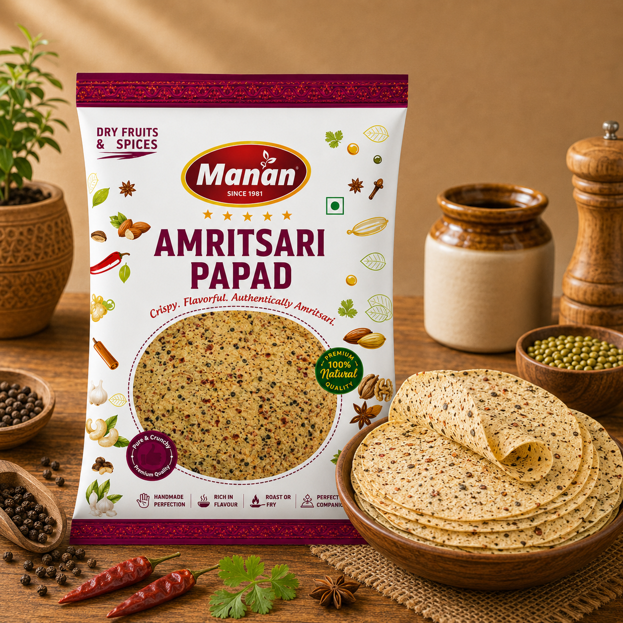 Amritsari Papad