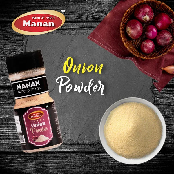 Onion Powder 50g(PACK OF 3) Manan Foods onion-powder-manan-spices